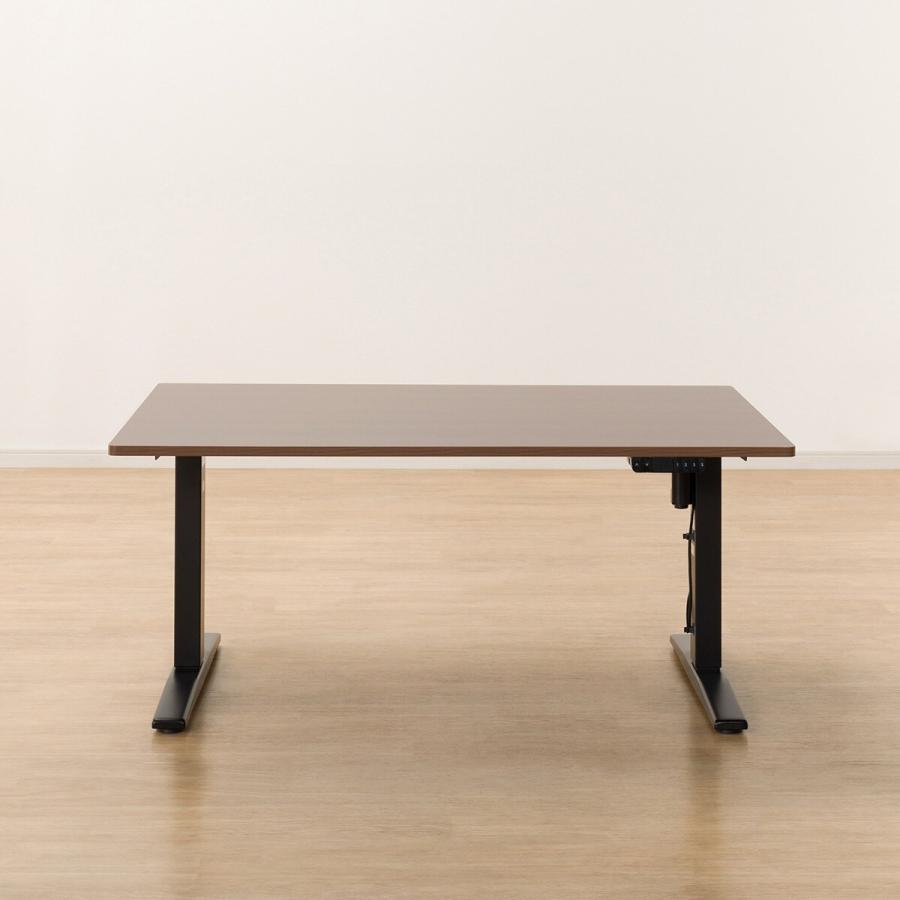 【お値下げ可能】ニトリ　昇降ダイニングテーブル ミドルブラウン ニトリ 昇降電動ダイニングテーブル(JT341 120 MBR) : ニトリ