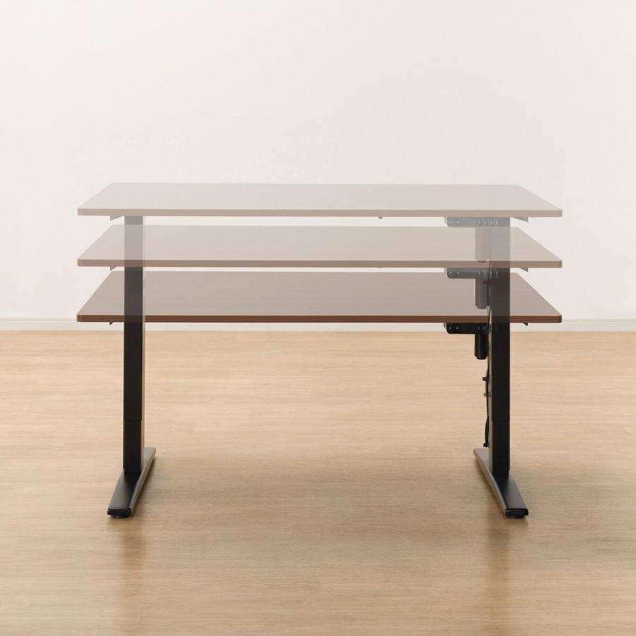 ニトリ 昇降電動ダイニングテーブル(JT341 120 MBR) : ニトリ