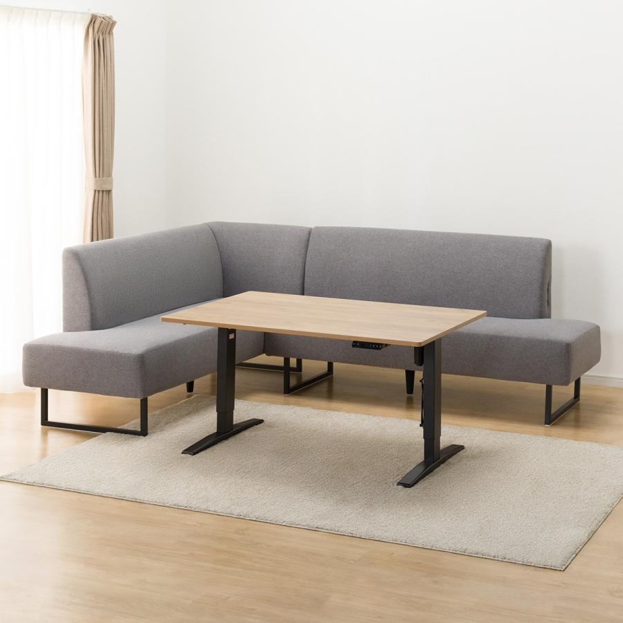 新発売】 ①コーナーソファ ブラウン 240cm x 200cm ニトリ 2人