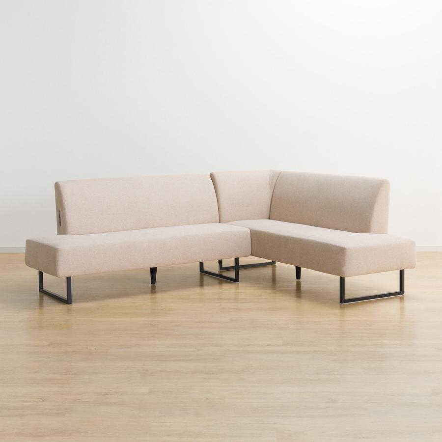 コーナーソファ　ダイニングソファ　ニトリ　Nシールド ニトリ 傷・汚れに強いファブリックリビングダイニング3点セット