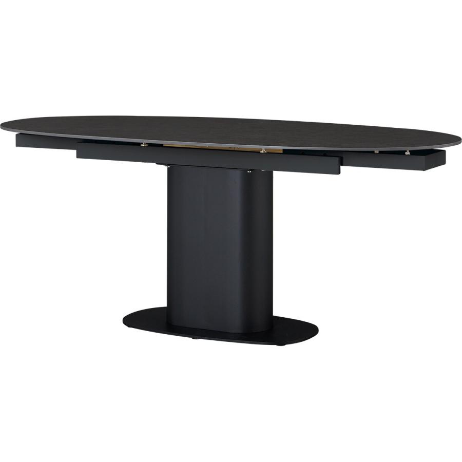 ニトリ（NITORI） セラミック楕円形伸縮ダイニングテーブル(TA111 120