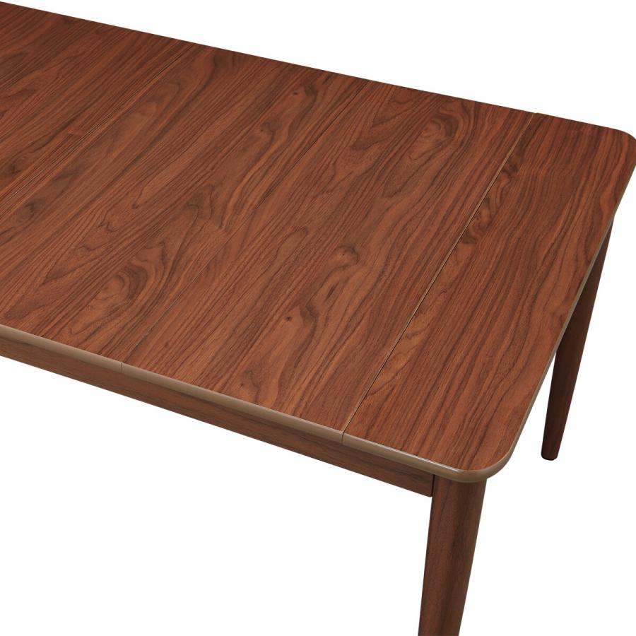 ニトリ 伸縮式ダイニングテーブル(TA555 135-200 MBR) : ニトリ