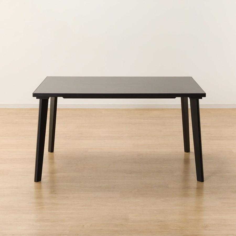セラミックトップテーブル(NコレクションT-12 135A BK/GY) ニトリの画像