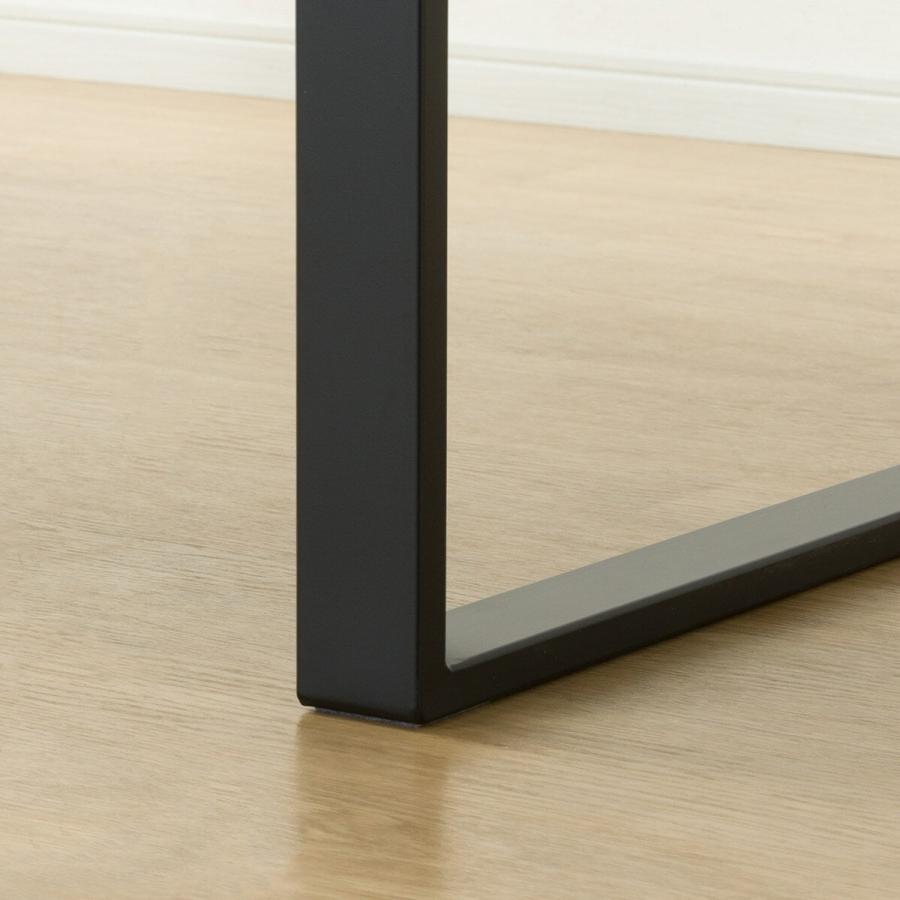 ニトリ（NITORI） セラミックダイニングテーブル(セーラル150/90 WH/BK