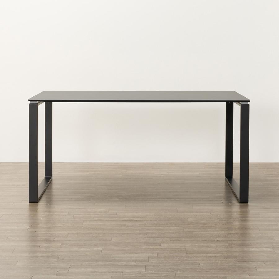 ニトリ セラミックダイニングテーブル(セーラル150/90 GY/BK