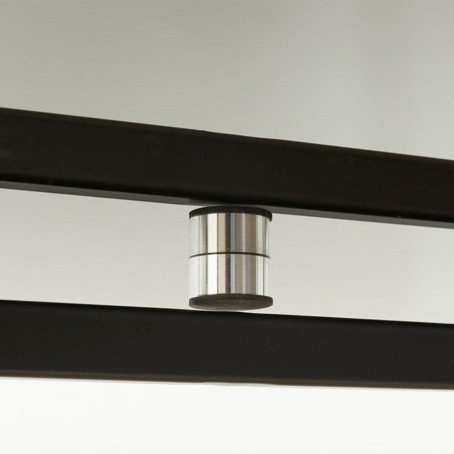 ニトリ（NITORI） セラミックダイニングテーブル(セーラル150/90 GY/BK