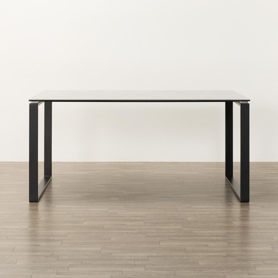 ニトリ（NITORI） セラミックダイニングテーブル(セーラル150/90 BE/BK