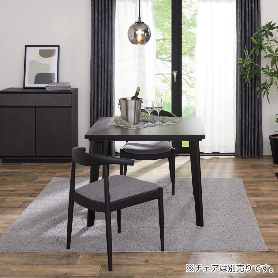 【極美品】ニトリダイニングテーブルセット　セラミック　Nコレクション ニトリ セラミックトップテーブル(NコレクションT-12 90A BK/GY