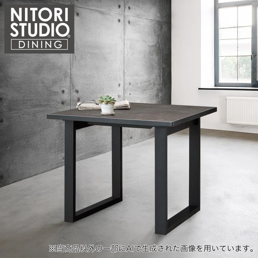 セラミックトップテーブル(Nコレクション T-11U 90A MBR/GY) + ダイニングチェア Nシールド セラミックトップテーブル(Nコレクション T-11U 90A MBR/GY) | ニトリ