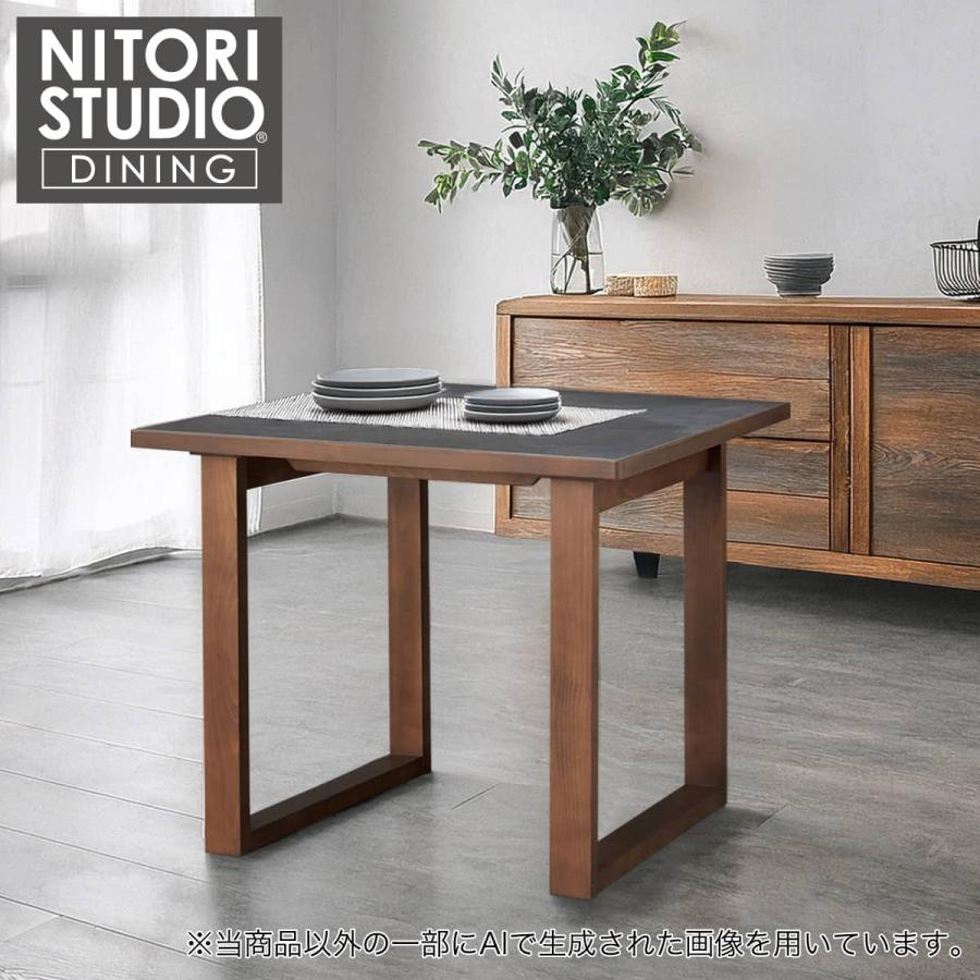 ニトリ（NITORI） セラミックトップテーブル(Nコレクション T-11U 90A