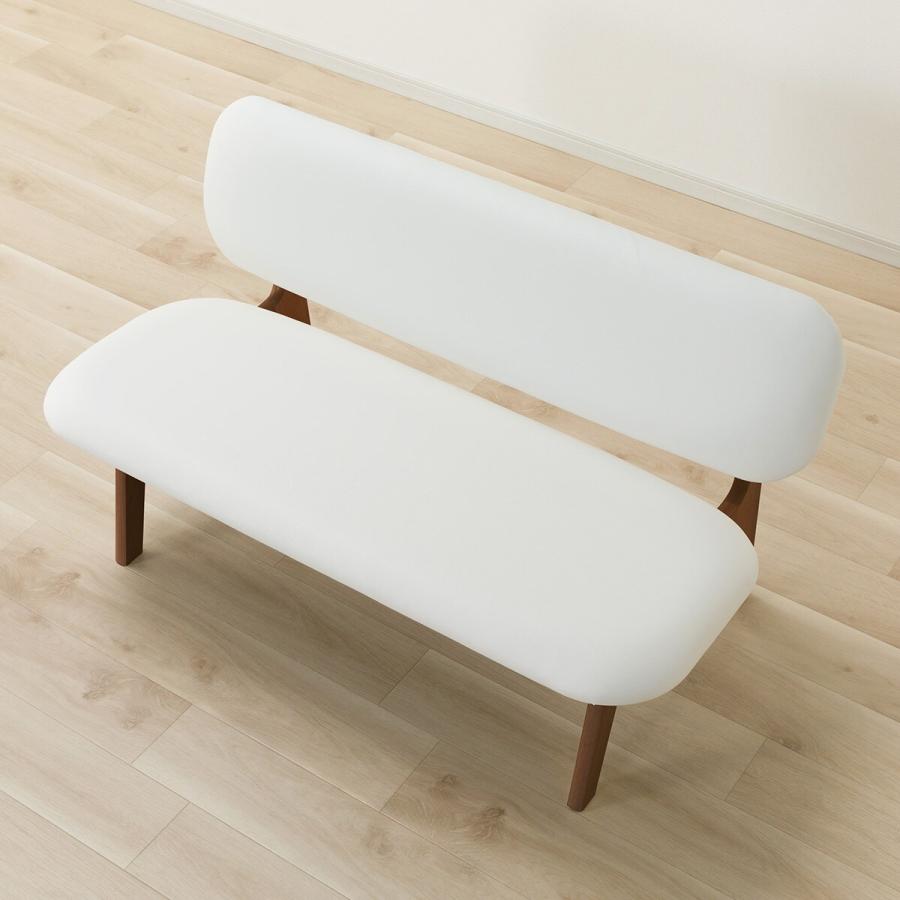 ニトリ（NITORI） 傷・汚れに強い合成皮革 リビングダイニング2人用