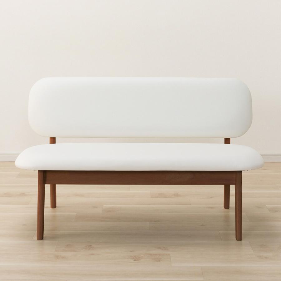 ニトリ（NITORI） 傷・汚れに強い合成皮革 リビングダイニング2人用