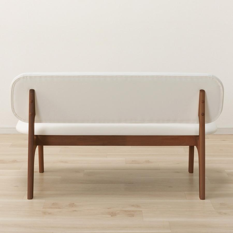 ニトリ（NITORI） 傷・汚れに強い合成皮革 リビングダイニング2人用