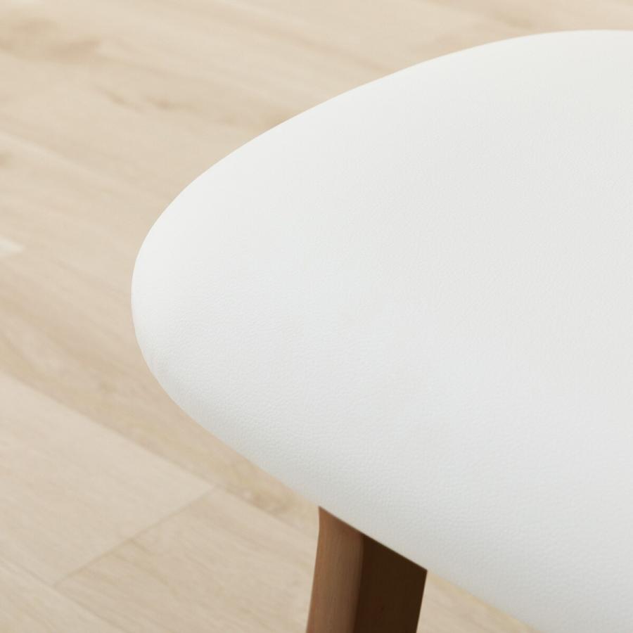 ニトリ（NITORI） 傷・汚れに強い合成皮革 リビングダイニング2人用