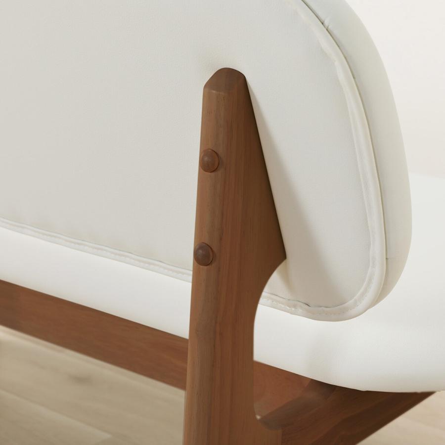 ニトリ（NITORI） 傷・汚れに強い合成皮革 リビングダイニング2人用