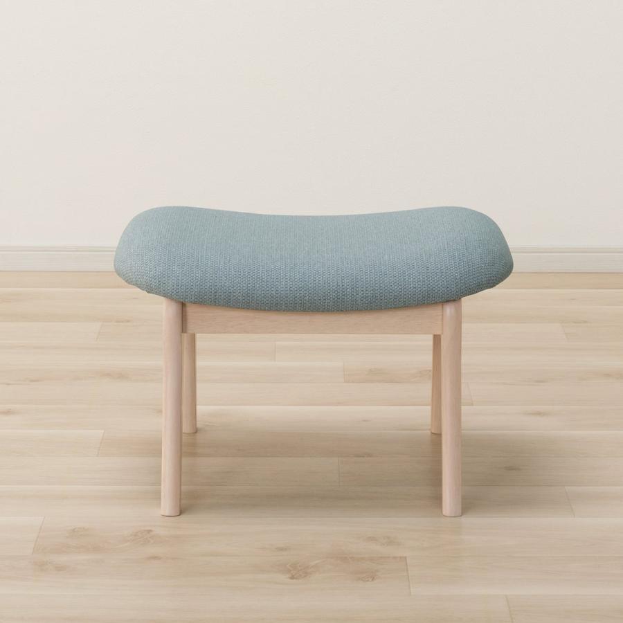 NITORI ニトリ リラックスワイド ファブリック スツール オットマン ニトリ（NITORI） 傷・汚れに強いファブリック スツール(リラックス