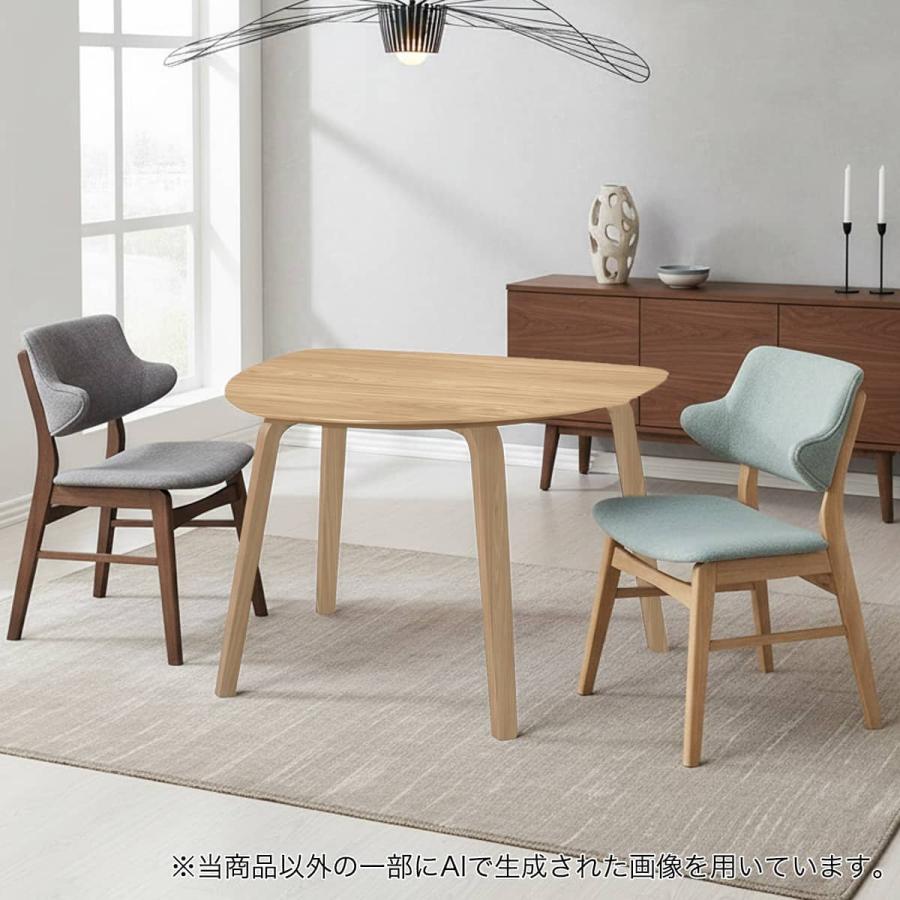 ニトリ（NITORI） 半円形ダイニングテーブル(WG001 110 LBR) : ニトリ