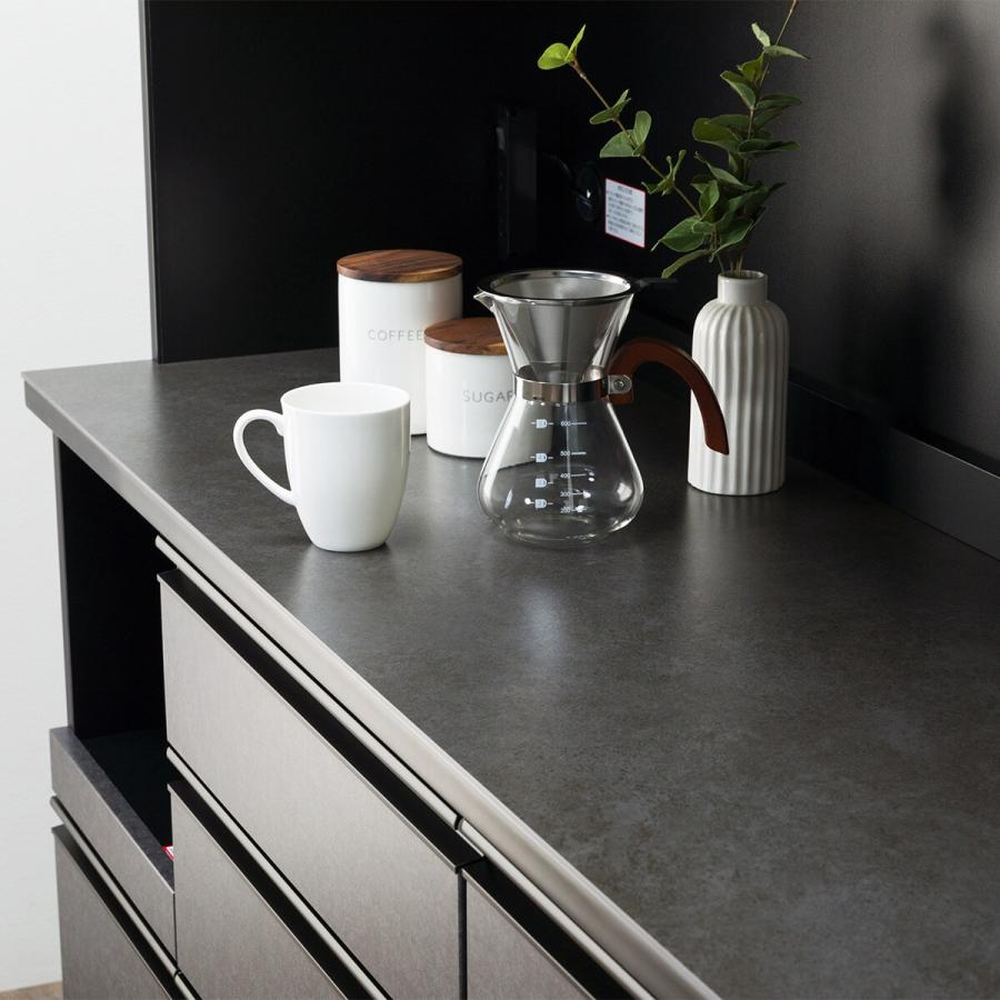 ニトリ（NITORI） キッチンボード(上置き付きリガーレ GH160D50OPCJ