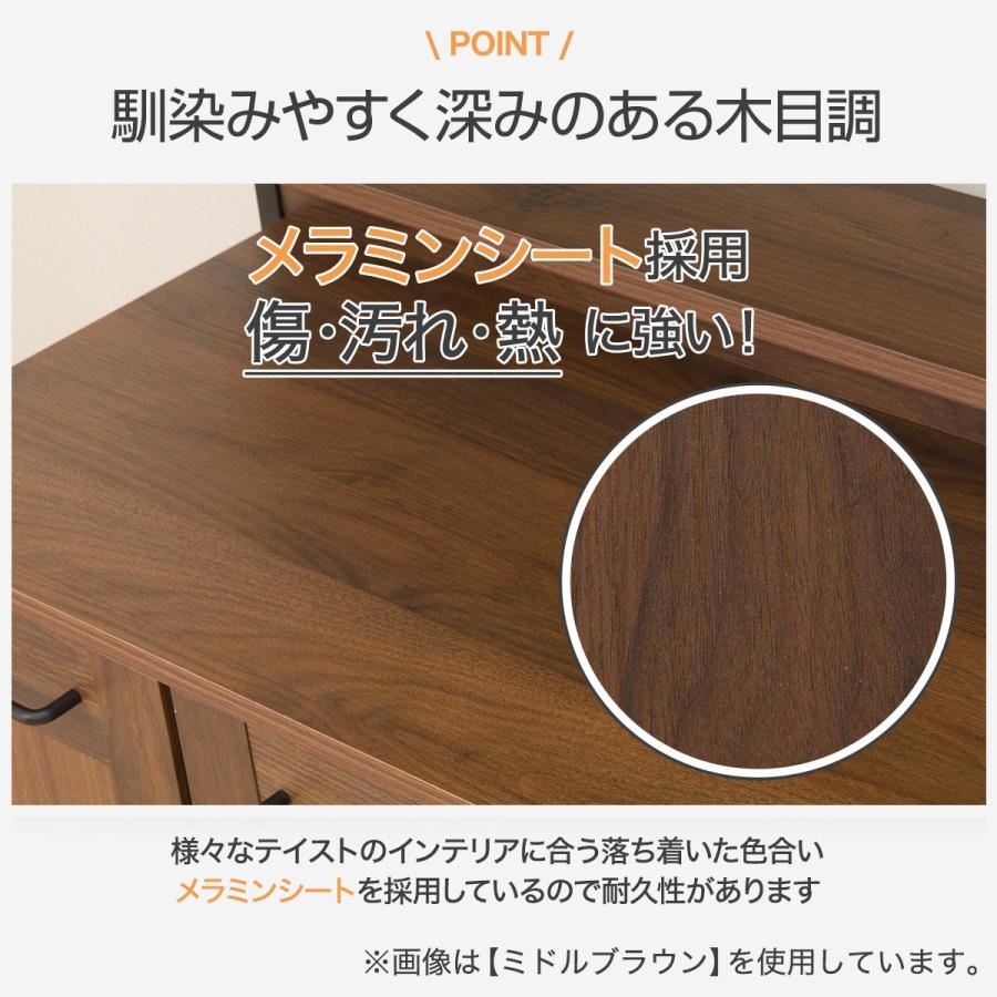 ニトリ（NITORI） キッチンボード(IG001 1890 MBR) : ニトリ Yahoo!店