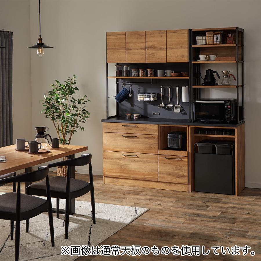 キッチンボード (IM301 100MG LBR) ライトブラウン キッチンボード(IM301HQ 100MG LBR) <N>(幅100cm 5Y）ライト
