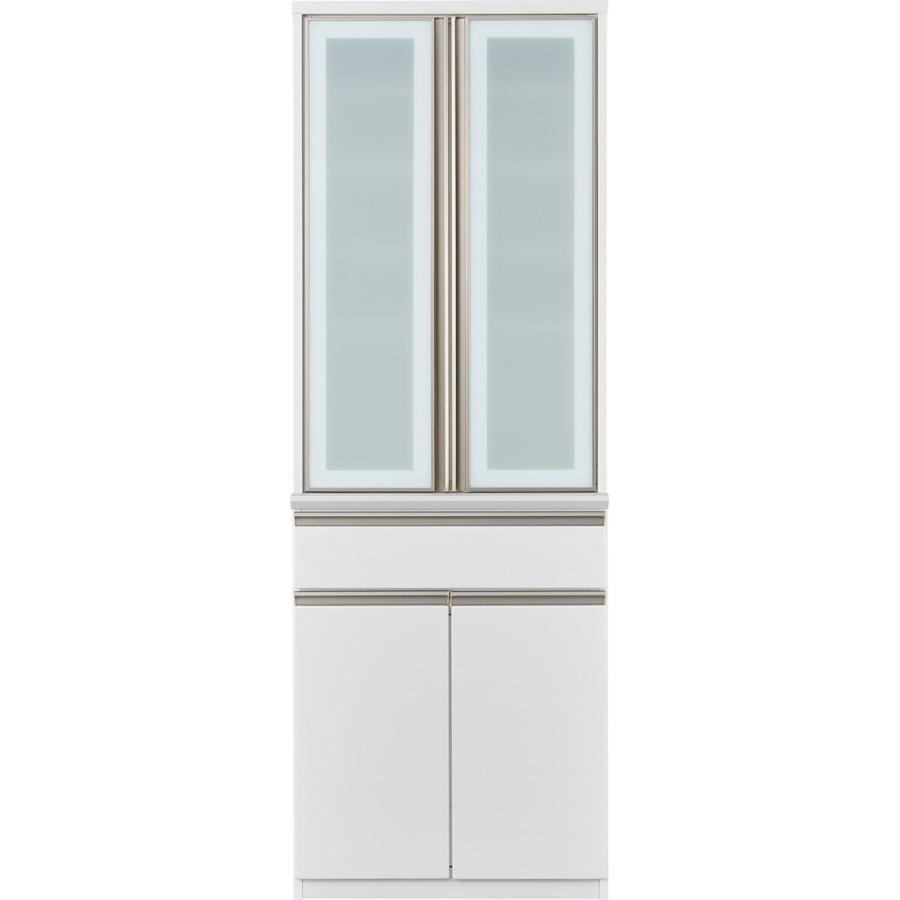 ニトリ（NITORI） 食器棚(アルミナ3 70DB WH) : ニトリ Yahoo!店