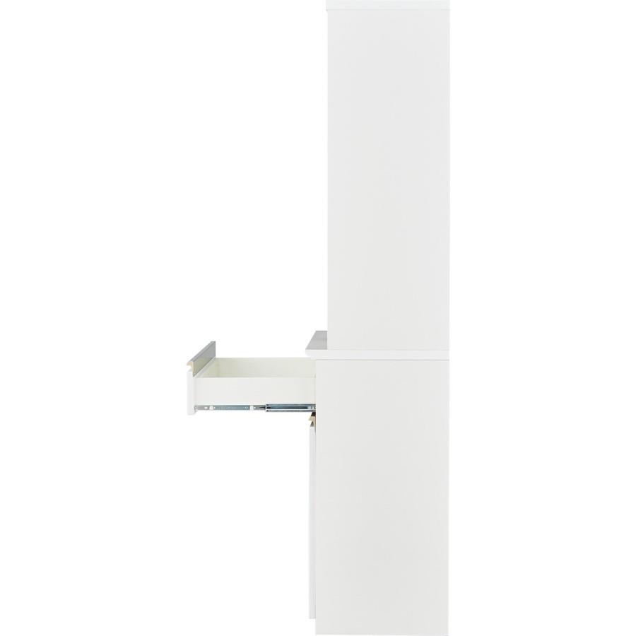 ニトリ（NITORI） 食器棚(アルミナ3 70DB WH) 限定価格：1/5迄