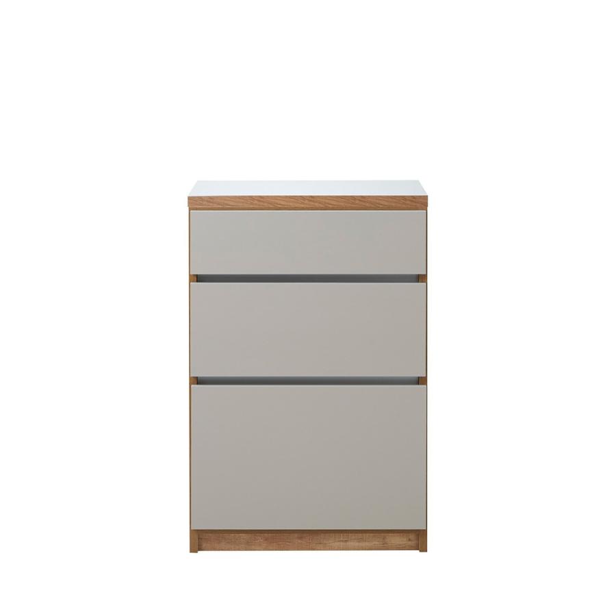 ニトリ（NITORI） キッチン収納カウンター (幅60cm 引き出し GY