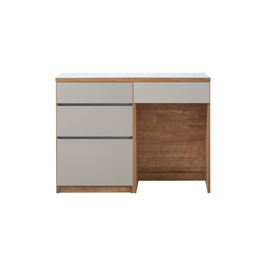 キッチン収納カウンター (幅120cm 引き出し+ダスト GY) キッチンカウンター レンジ台 キャビネット ニトリ 限定価格：1/5迄 | ニトリ | 04