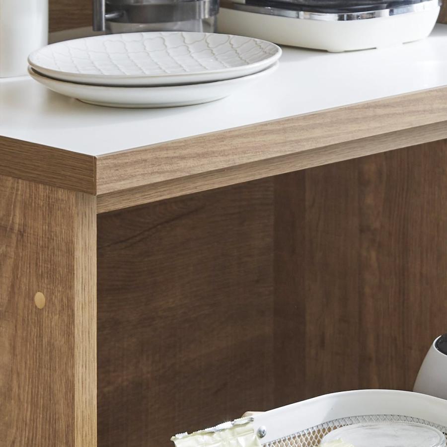 ニトリ キッチン収納カウンター (幅180cm 引き出し+オープン+