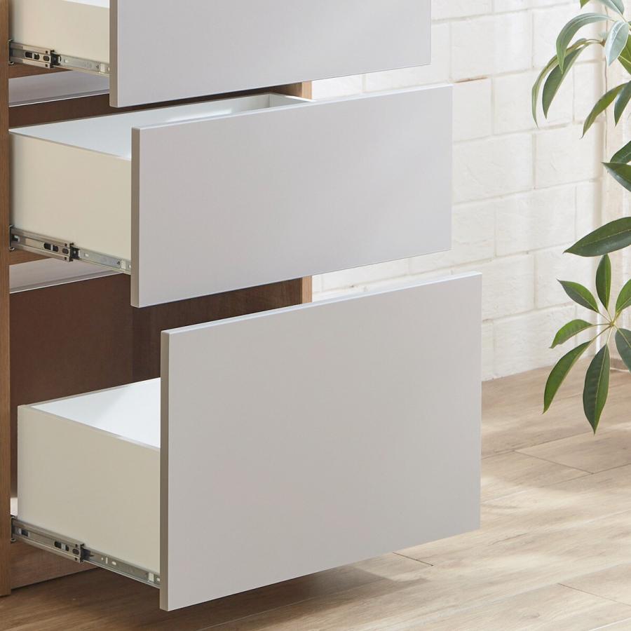 ニトリ（NITORI） キッチン収納カウンター (幅180cm 引き出し+開き扉+