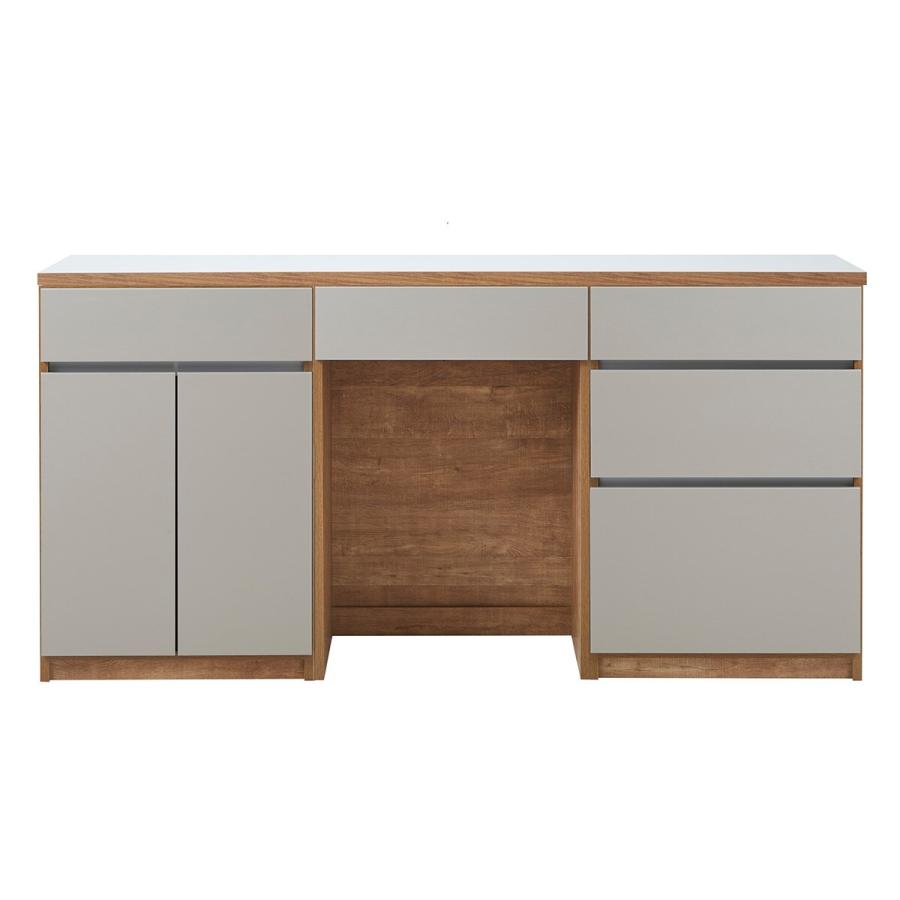 ニトリ（NITORI） キッチン収納カウンター (幅180cm 引き出し+開き扉+