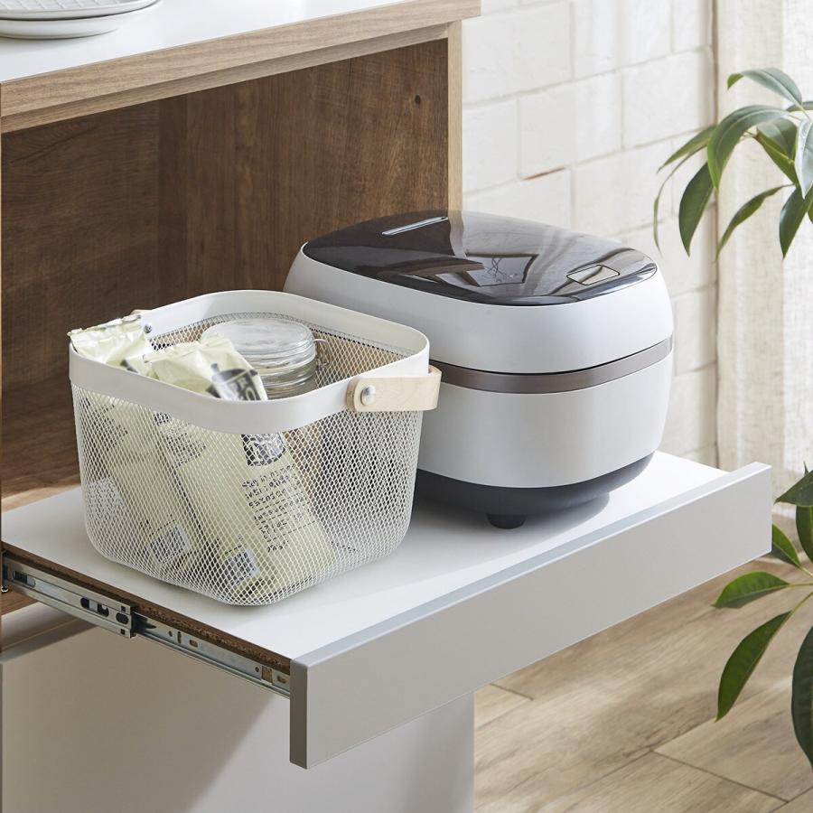 ニトリ（NITORI） キッチン収納カウンター (幅180cm オープン+開き扉+