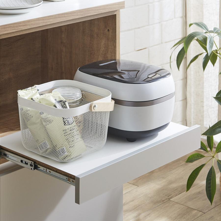 ニトリ（NITORI） シンプルキッチンボード 120 (上オープン 下オープン