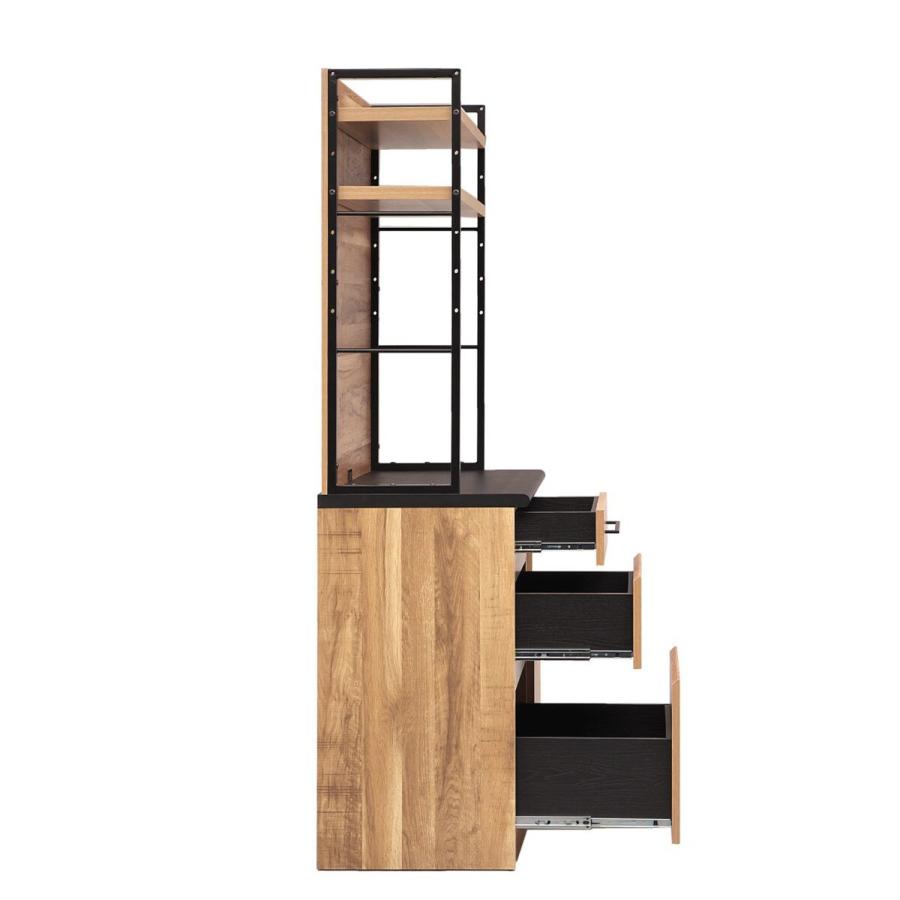 ニトリ（NITORI） マグネットパネル付キッチンボード (幅90cm ORK