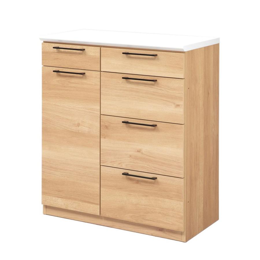 ニトリ（NITORI） ハイカウンター (幅90cm OAK) : ニトリ Yahoo!店 