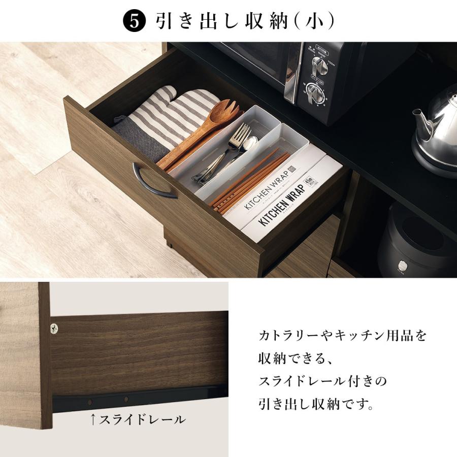ニトリ（NITORI） まとめて収納キッチンボード (引き出しタイプ
