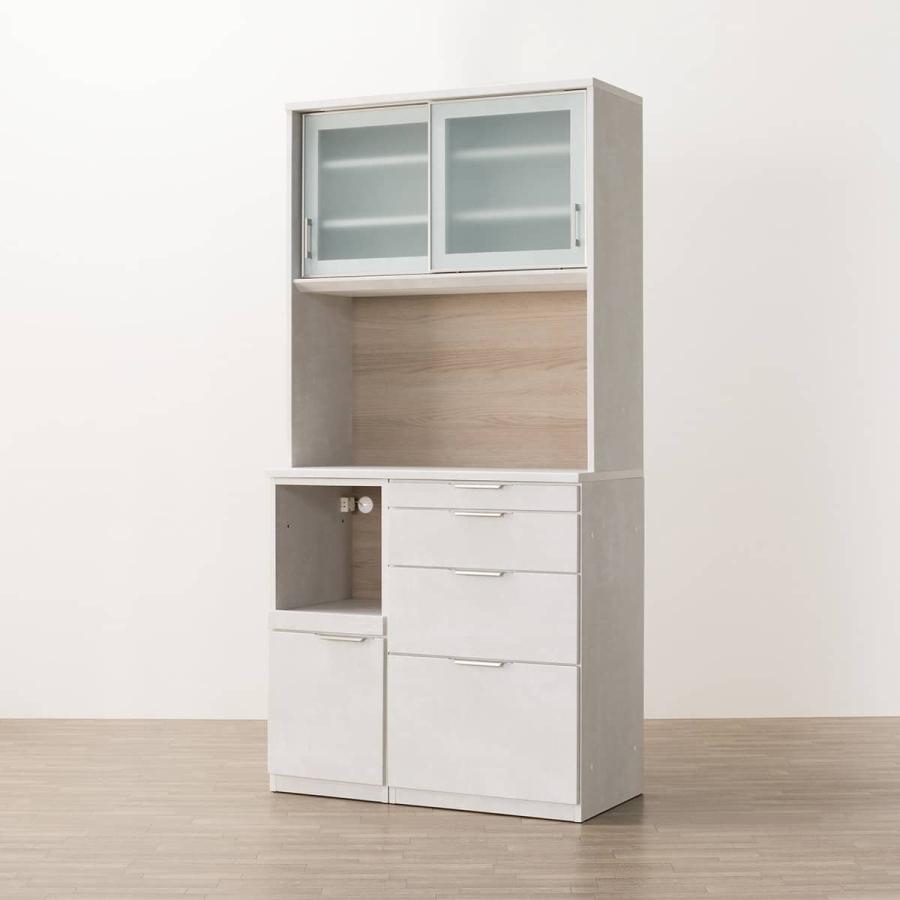 ニトリ（NITORI） キッチンボード(KM504 100L LGY) : ニトリ Yahoo!店