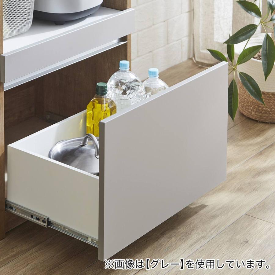 ニトリ（NITORI） シンプルキッチンカウンター 180 (オープン+引き出し