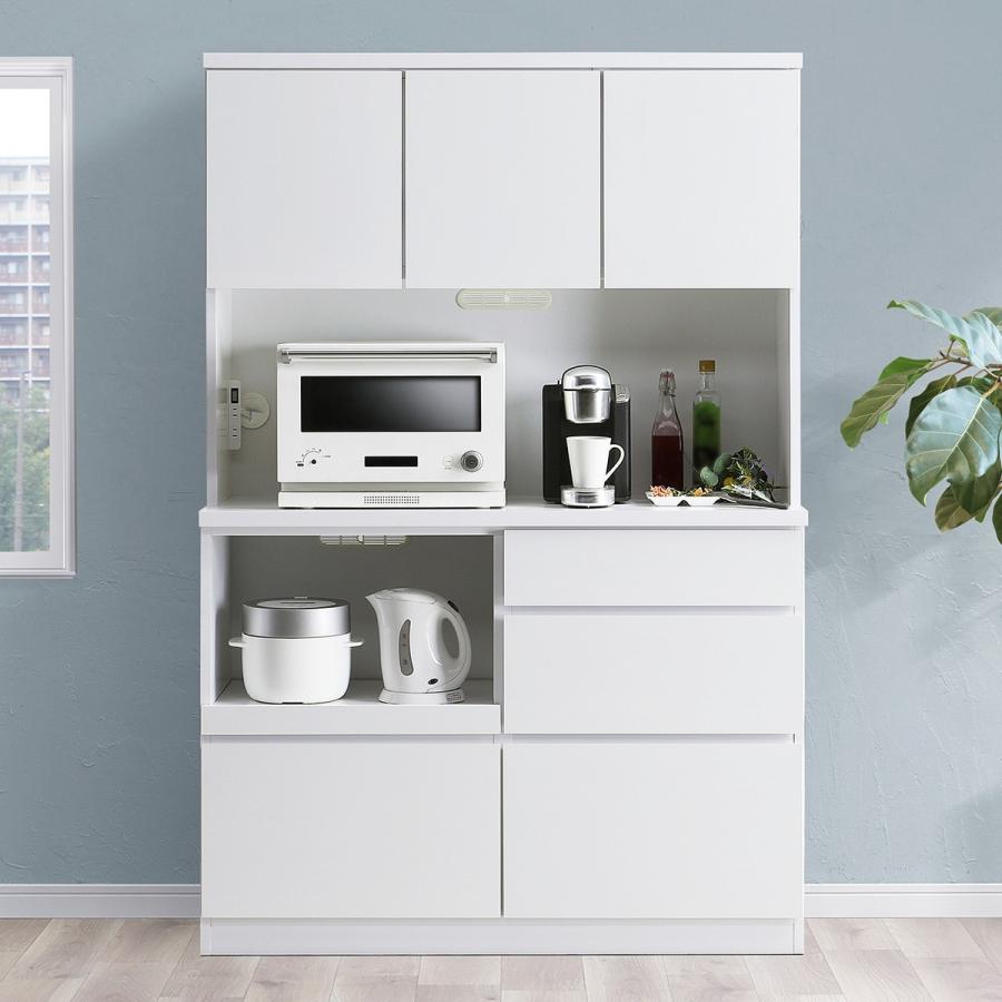 ニトリ（NITORI） キッチンボード (鏡面仕様 引出しタイプ 幅120cm