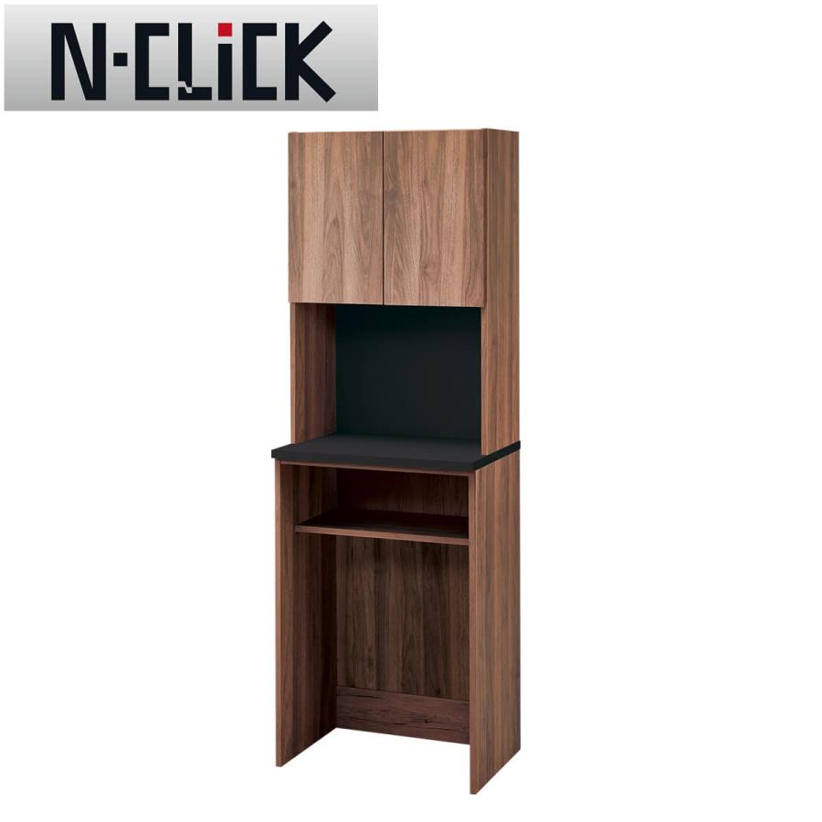 NITORI 食器棚 キッチンボード ニトリ（NITORI） Nクリックキッチンボード(HN504 60 MBR) : ニトリ