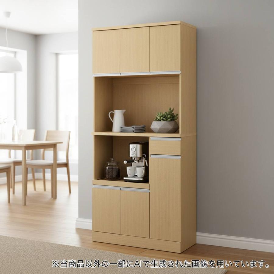 NITORI 食器棚 キッチンボード ニトリ（NITORI） キッチンボード(EG509 90KB LBR) : ニトリ Yahoo!店