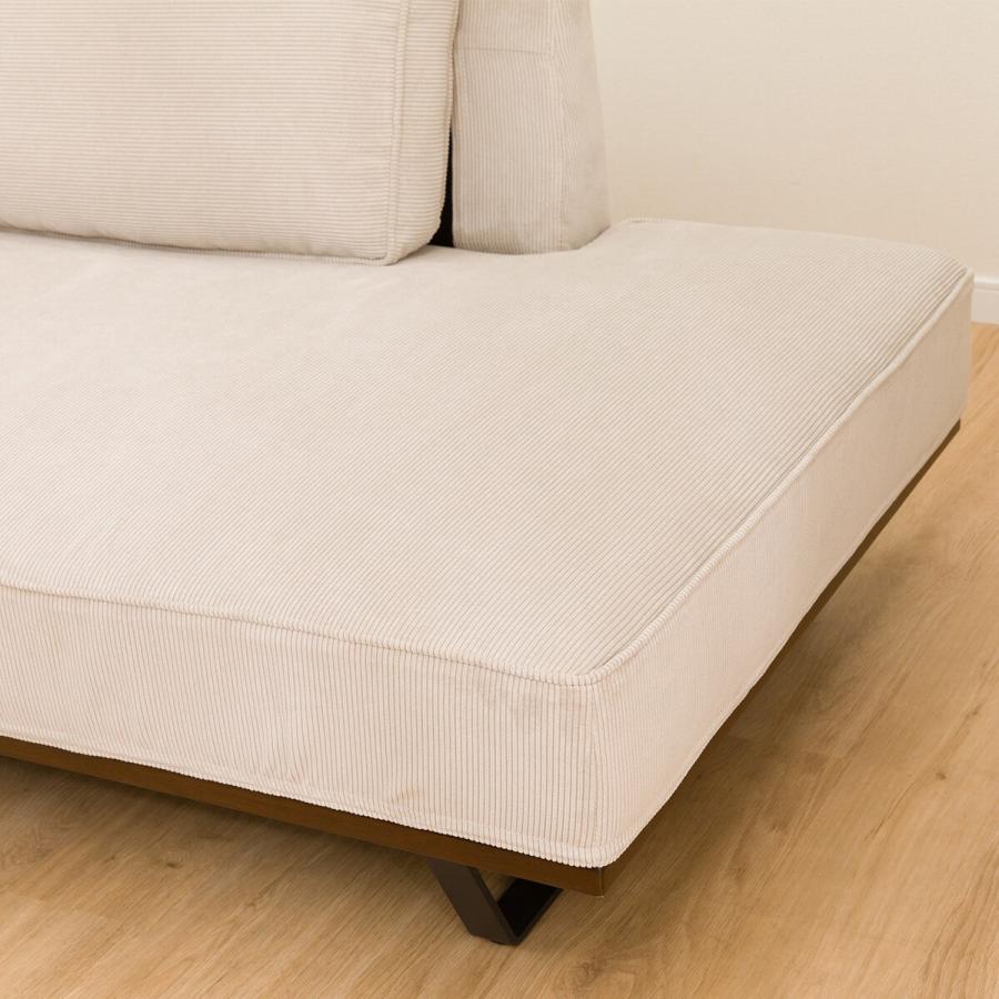 ニトリ　布張り　カウチソファー ニトリ 布張りカウチソファセット(VS04C LC BE) : ニトリ Yahoo