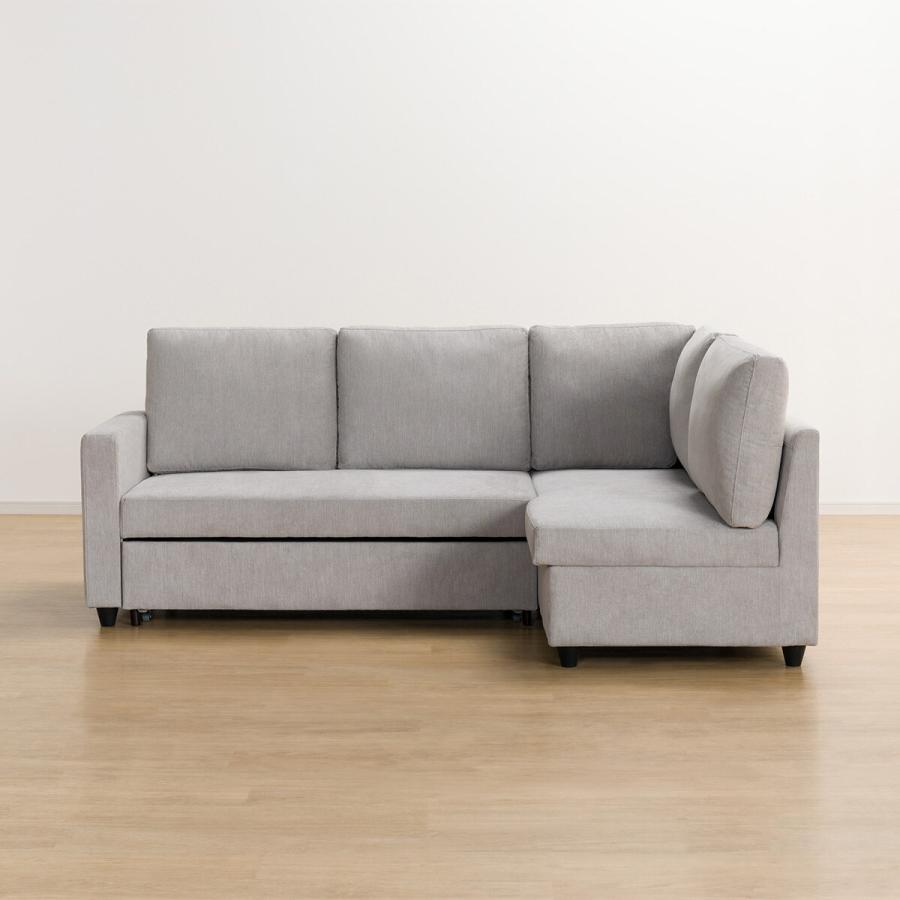 【送料込み】ニトリクリーム色 ソファベッド ファブリック肘掛け大容量底収納 ソファベッド特集 | ニトリネット【公式】 家具・インテリア通販