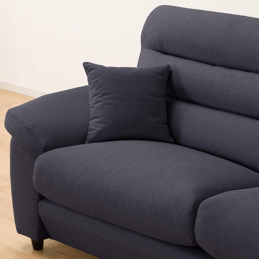 ニトリ 3人掛け布張りソファ(Nポケット BS12 H-HI Nシールド AQ