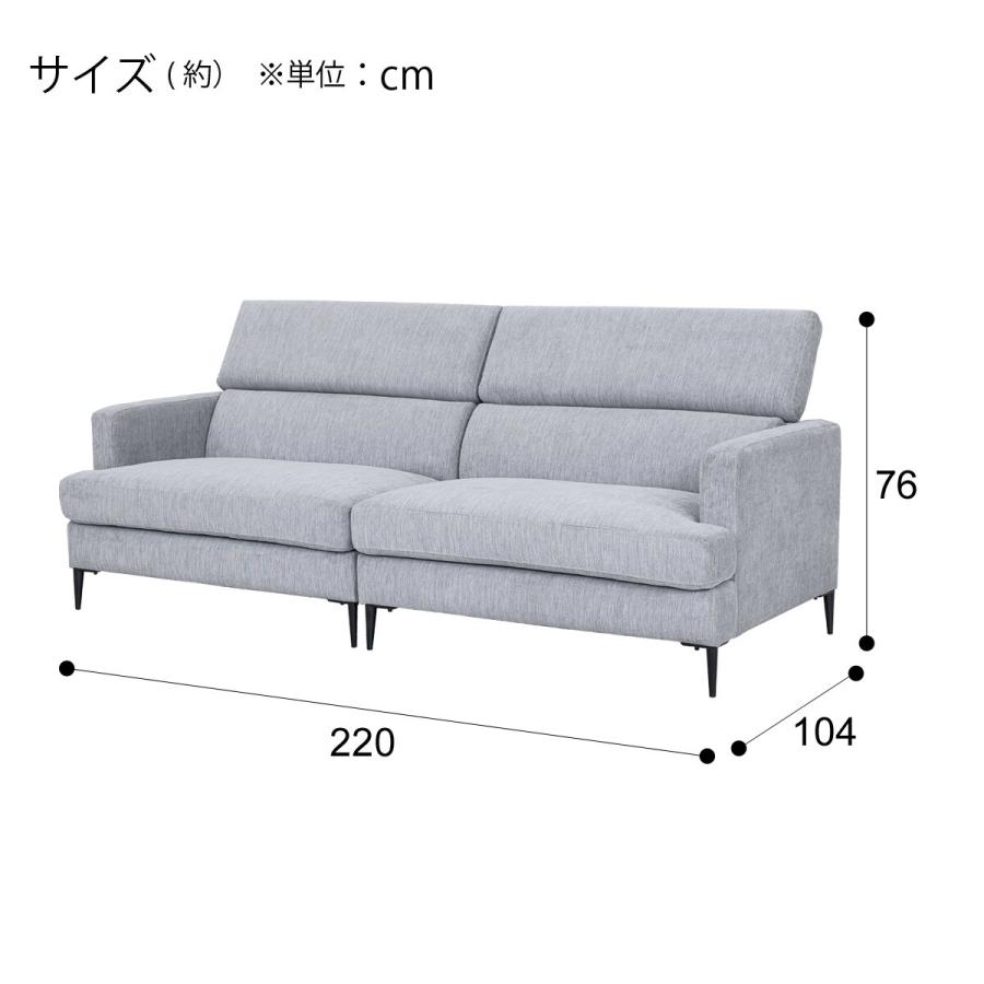 ニトリ 布張り3人掛けワイドソファ(サザーラ GY) : ニトリ Yahoo ニトリ 布張り3人掛けワイドソファ(サザーラ GY) : ニトリ Yahoo