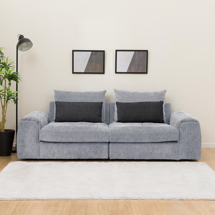 ニトリ 3人掛けソファー ニトリ ソファー ソファ 3人掛け 本革ソファ(Z278KD BR