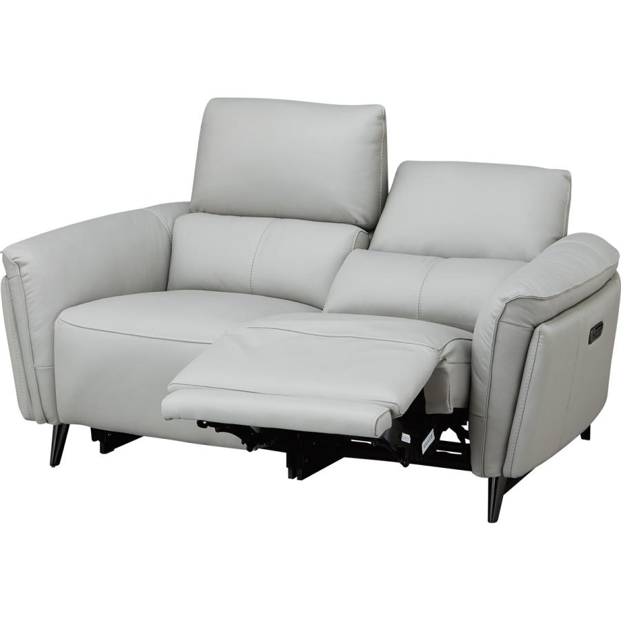 ニトリ　電動リクライニングソファ　レザー 楽天市場】2人掛け 電動本革リクライニングソファ (NZ278 両 DBR