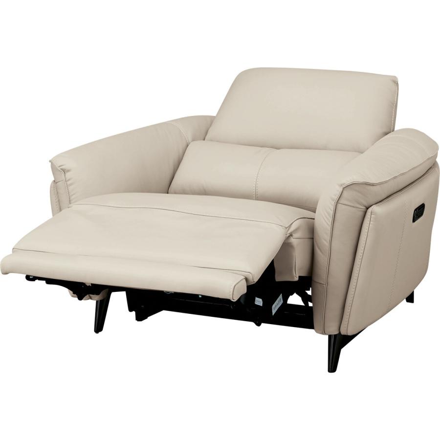 ニトリ（NITORI） 1人掛け電動リクライニングソファ(LS02 2モーター 革