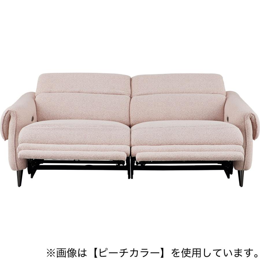 ニトリ 3人掛け布張り 両電動リクライニングソファ(LS04 TER GY