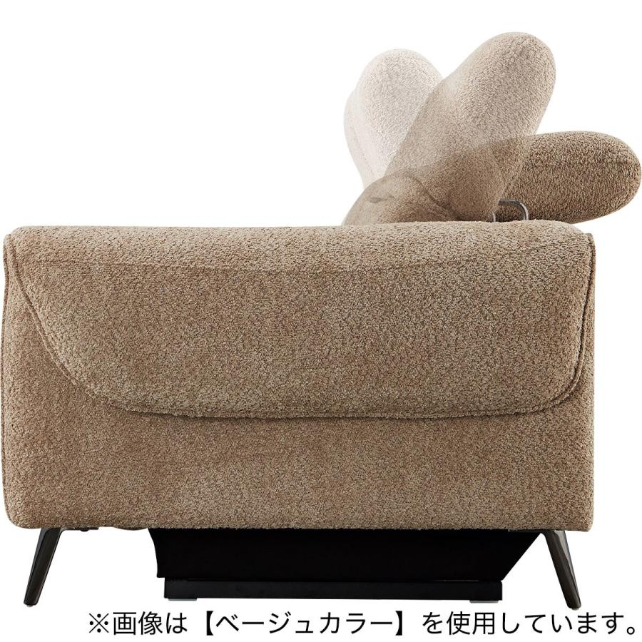 ニトリ 3人掛け布張り 両電動リクライニングソファ(LS04 SUG OR